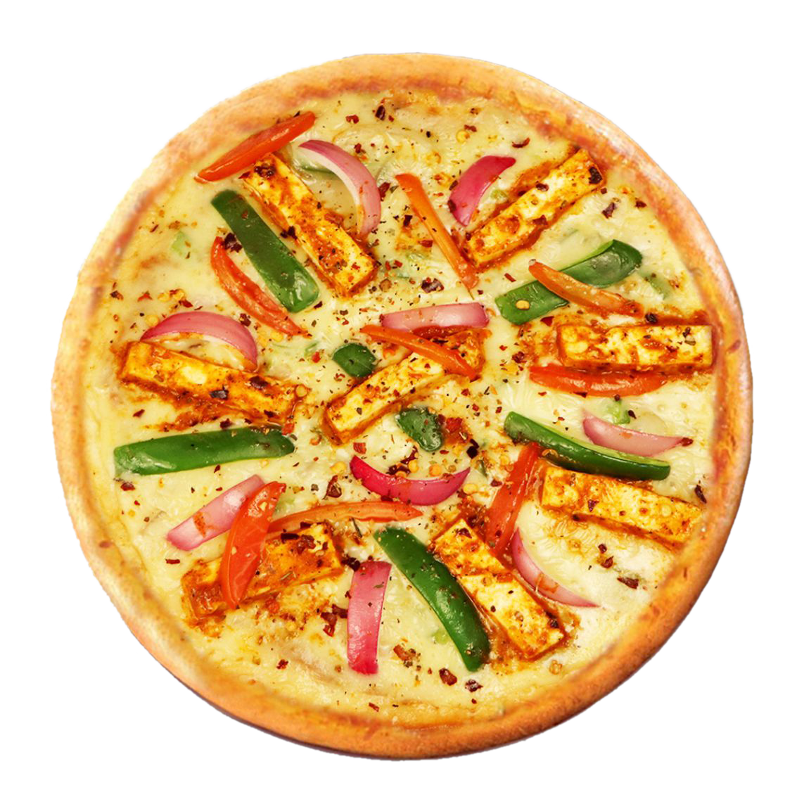 Paneer Mughlai Pizza