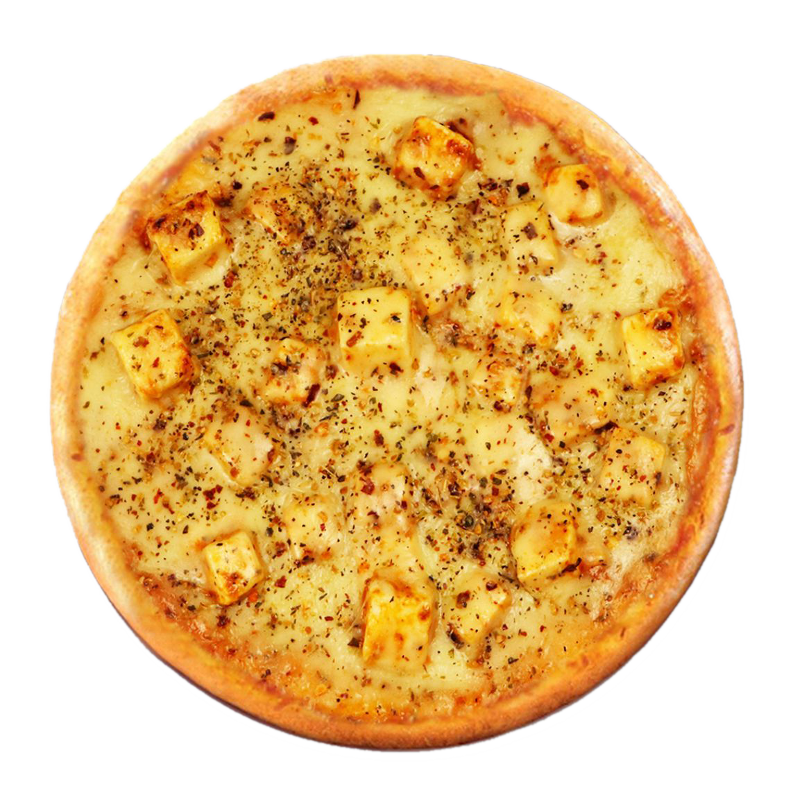 Poppy Paneer cheese burst pizza